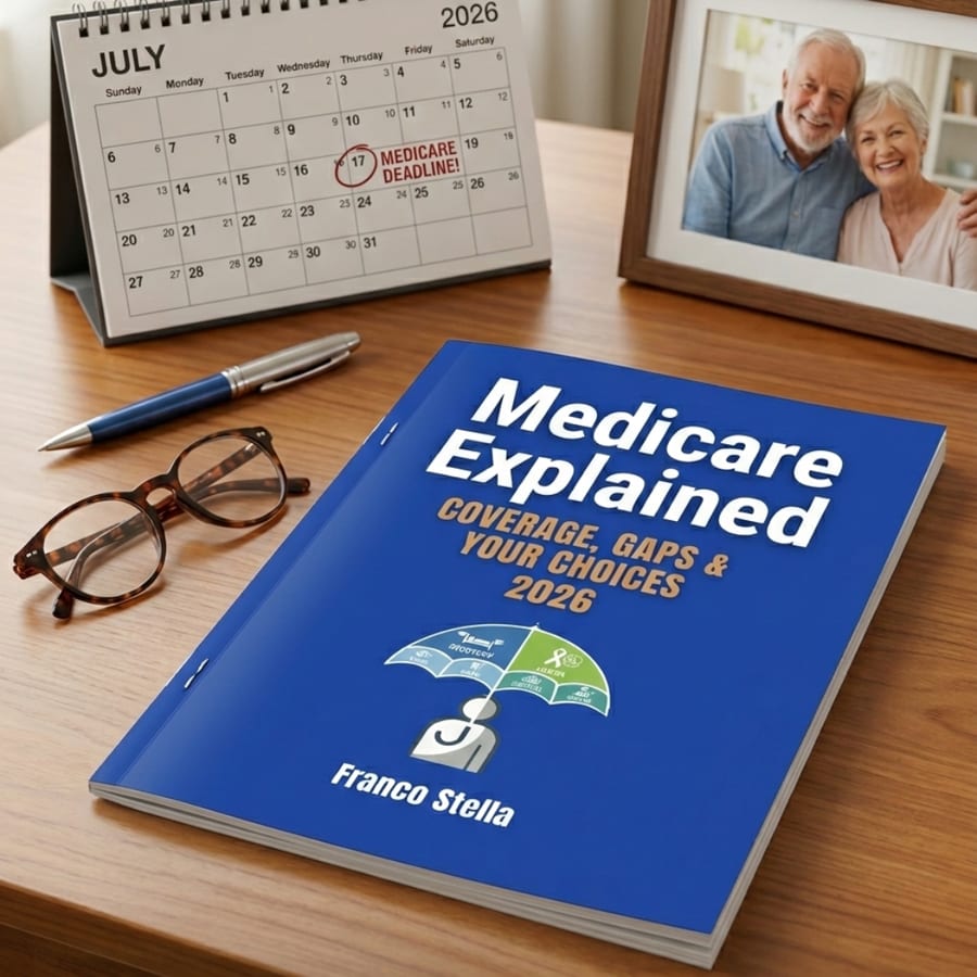 Medicare Explained: Coverage, Gaps & Your Choices 2026 — free ebook by Franco Stella